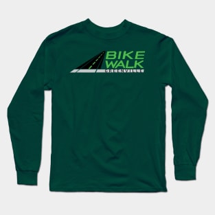 Bike Walk Greenville Logo Long Sleeve T-Shirt